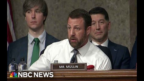 Sen. Mullin Blasts Colleagues Over Grilling of Hegseth