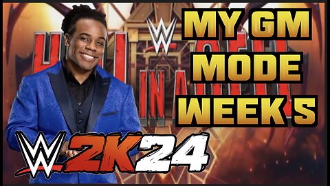 WWE2K24 MY GM MODE LOTS OF GREAT ACTION. DWW THE BEST DAMN DIGITAL WRESTLING SHOW ON THE PLANET