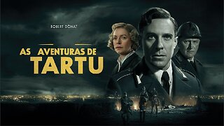 AVENTURAS DE TARTU (1943) Robert Donat, Valerie Hobson e Walter Rilla | P&B | Filme retro