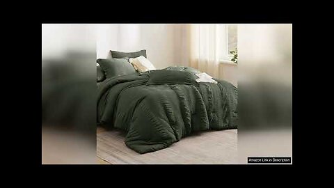 Bedsure Bed in a Bag King King Size Comforter Set 7 Review