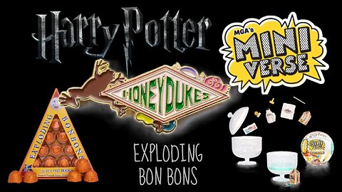 Mini Verse - Harry Potter HoneyDukes Mini Brands (EXPLODING BON BONS)