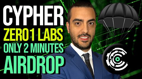 Secret Airdrop ALERT! How Cypher's Revolution Could Make You $$$ 💸 #crypto #airdrop