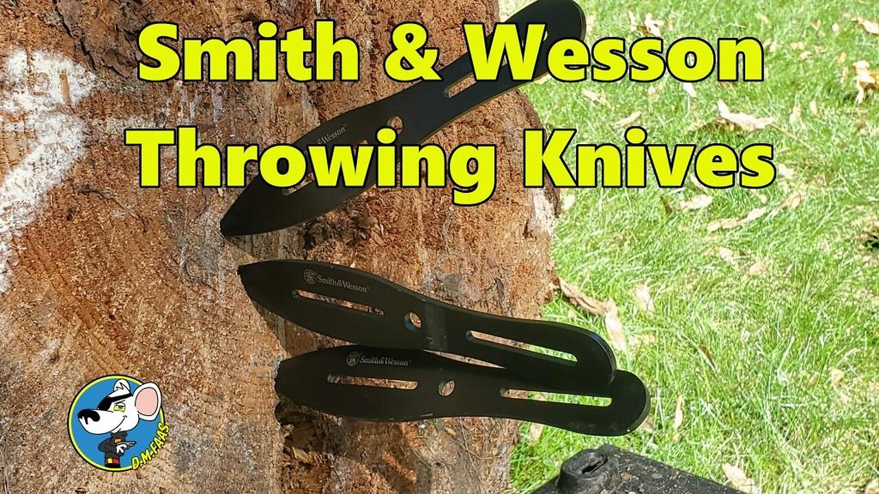 Smith and Wesson Bullseye 8" Throwing Knives