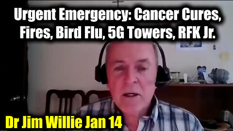 Dr Jim Willie Urgent Emergency- Cancer Cures, Fires, Bird Flu, 5G Towers, RFK Jr.