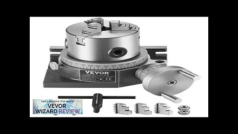 VEVOR Rotary Table for Milling Machines 4''/ 100 mm Horizontal Vertical Model Review