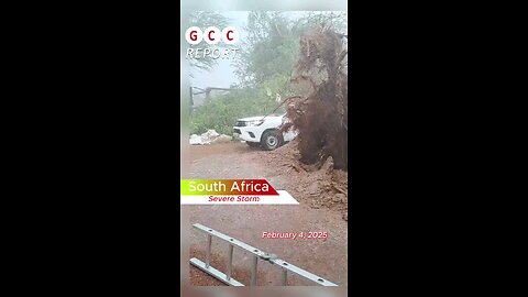 #SouthAfrica #Storm #ClimateDisasters #climate #destruction #anomaly #climatecrisis