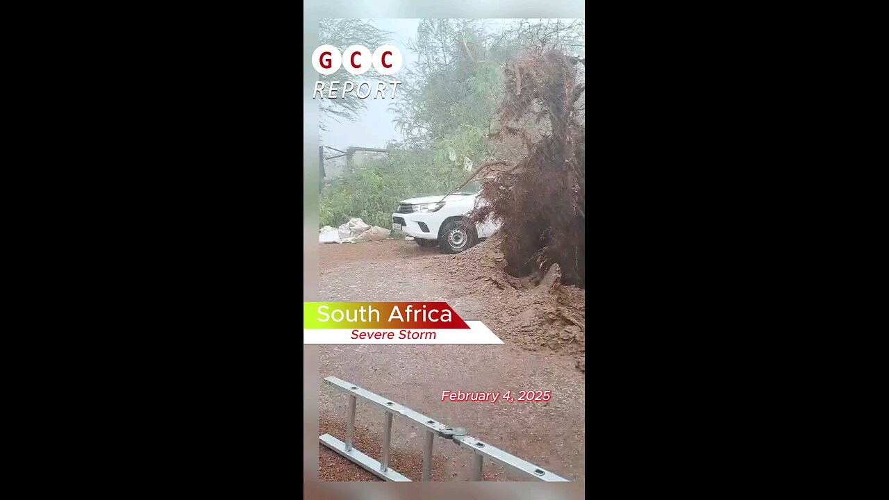 #SouthAfrica #Storm #ClimateDisasters #climate #destruction #anomaly #climatecrisis