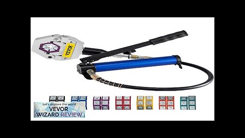 VEVOR Manually Operated AC Hose Crimper FS-7842B Separable Hydraulic Hose Crimper Kit Review