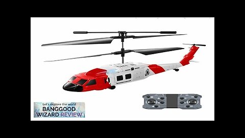 XKJ KY205 Black Haw ks UAV Reconnaissance Helicopter Obstacle Avoidance Dual-Camera Review