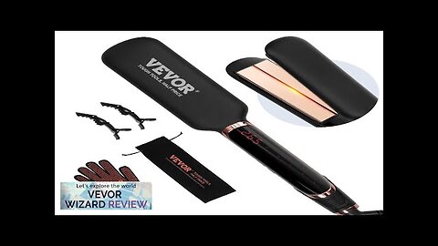 SKYSHALO Titanium Hair Straightener 2-inch Features Infrared Negative Ions Dual Voltage Review