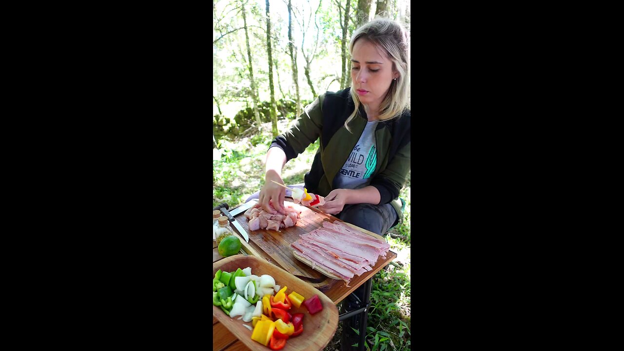 Part 3 - Brazilian barbecue ASMR Brazilian Adventure #asmr #camping #cooking