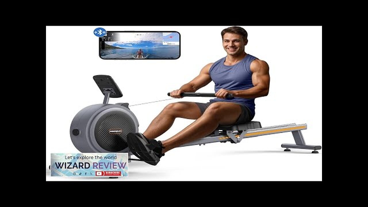 FEIERDUN Rowing Machine for Home use Magetic Rower with APP Row Machine Review