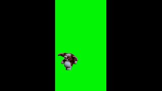 Gizmo Running | Green Screen