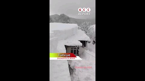 #Türkiye #Artvin #Snowdrift #HeavySnow #destruction #anomaly #climatecrisis #weather