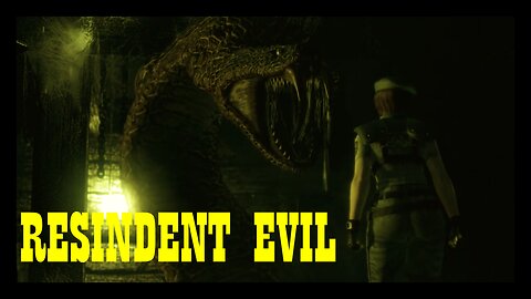 RESINDENT EVIL-BOSS FIGHT JILL VS SNAKE