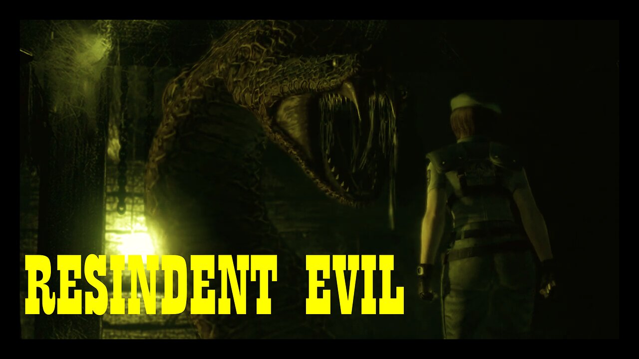 RESINDENT EVIL-BOSS FIGHT JILL VS SNAKE