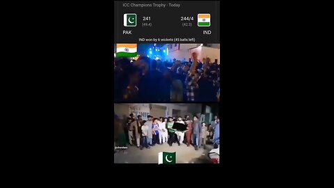 India Pakistan ka match