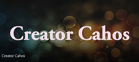 Creator Cahos