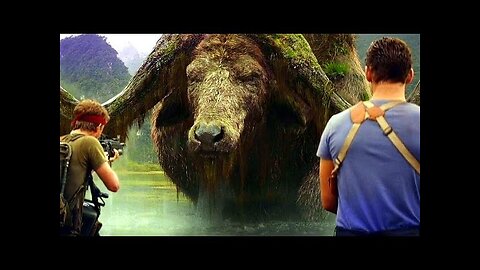 GIANT BUFFALO Scene - Kong_ Skull Island (2017) Movie Clip HD