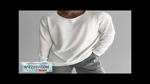 INCERUN Men's Casual T Shirt Loose Long Sleeve Crew Neck T-shirt Fashion Review