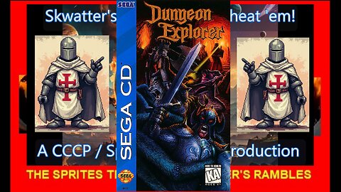 DUNGEON EXPLORER SEGA CD - SKWATER'S RAMBLE-PLAY
