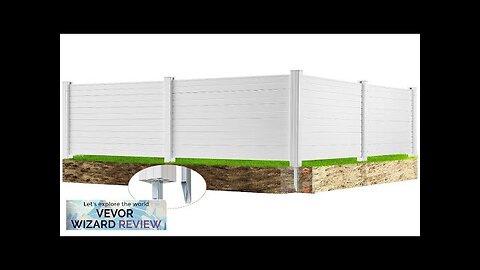 VEVOR Outdoor Privacy Screens 50" W x 50" H Air Conditioner Fence Review