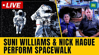 Live coverage of U.S. Spacewalk-91 by NASA astronauts Nick Hague and Suni Williams