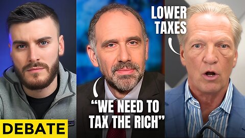 Should We Tax The Rich? Progressive Economist vs Tax Expert | Tom Wheelwright & Dean Baker