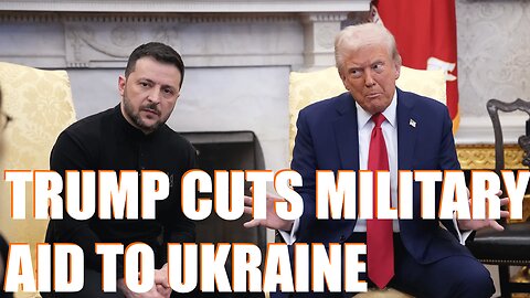 JTMS 106 | Trump Cuts ALL Military Aid To Ukraine, Trump's 25% Tarriffs On Canada, Mexico In Effect