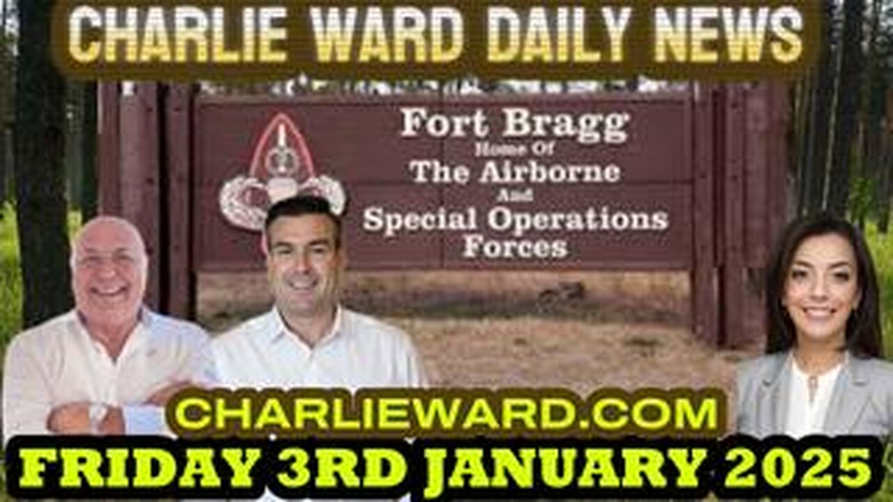 CHARLIE WARD DAILY NEWS WITH PAUL BROOKER & WARREN THORNTON FRIDAY 3RD JANUARY 2025