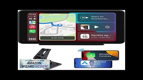 Plimpton 2024 Portable Apple Carplay/Android Auto Screen for Car 7 Inch IPS Review