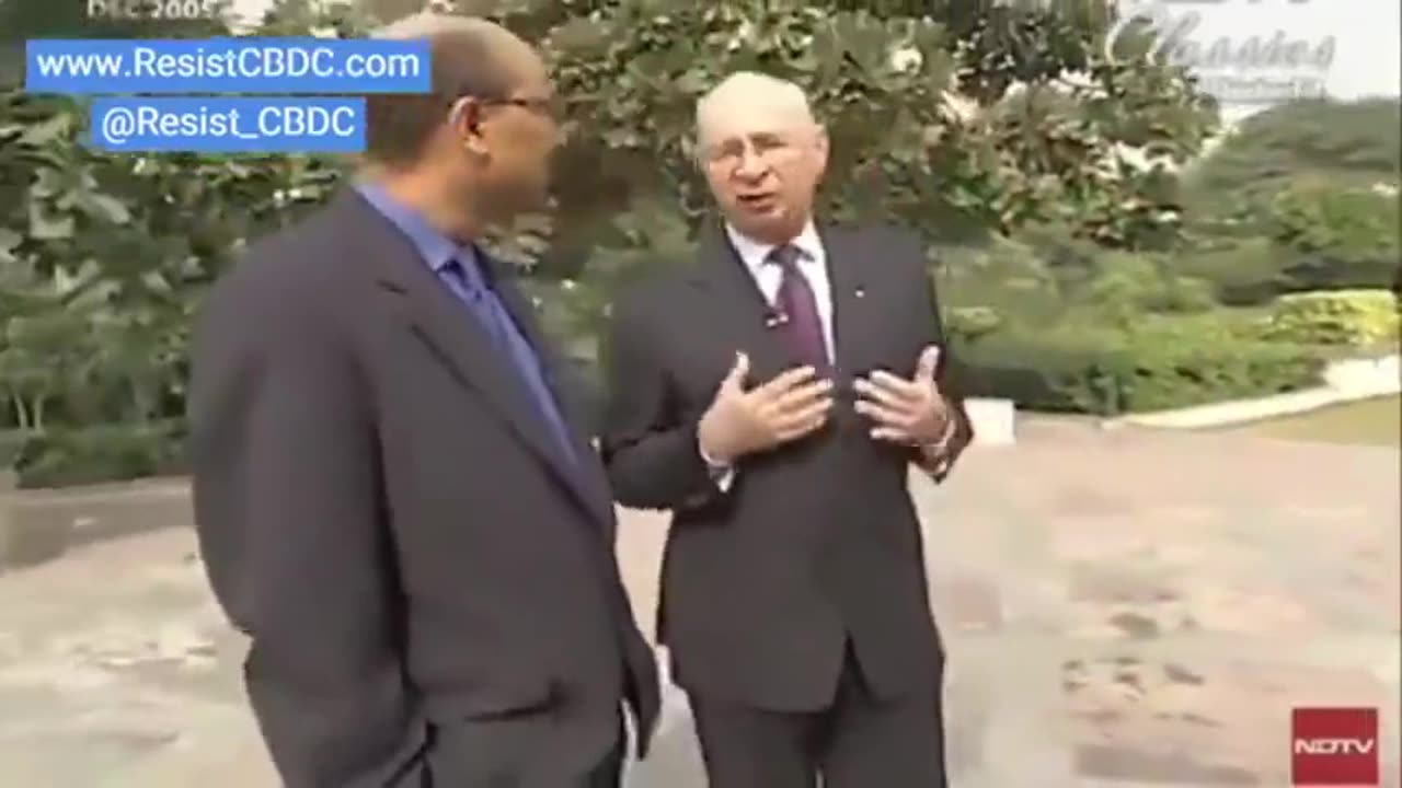 Klaus Schwab - "The Big Problem with Globalisation Is Who Makes The Rule