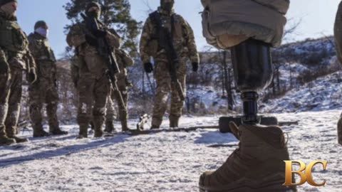 Ukrainian amputee soldiers returning to the front line