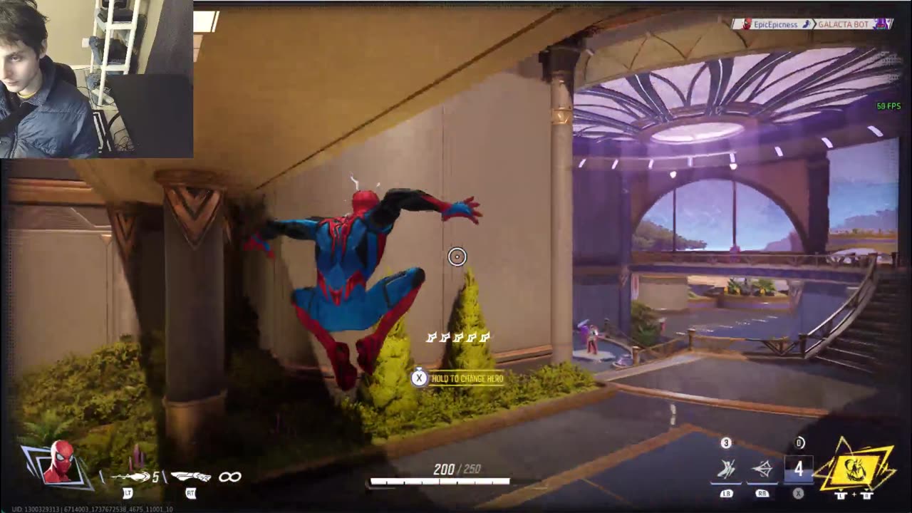 Outtake #318 Of The Tutorial For How To Activate Spider-Man's Amazing Combo Ability In Marvel Rivals