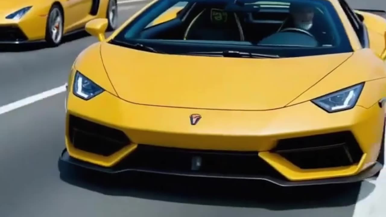 Ronaldo , messi ,neymar and other football players race their supercars in NYC