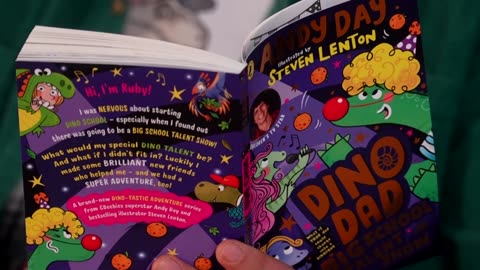 World Book Day: kids' TV star Andy Day on dinosaurs and fart sounds