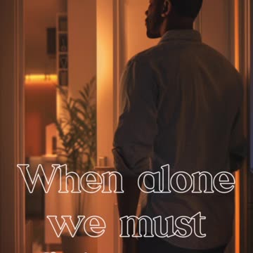 THOUGHTFUL TUESDAY 💭💭💭💭💭💭💭💭💭 [HAVE INTEGRITY]When Alone, Fight Even Harder To Be Perfect