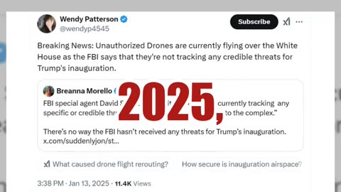 Fact Check: NO Evidence Of Unauthorized Drones Over White House On January 13, 2025