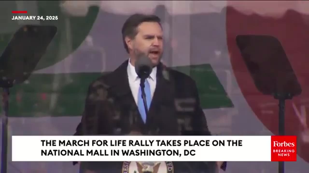 Vice President JD Vance's INCREDIBLE pro-life speech at the March for Life