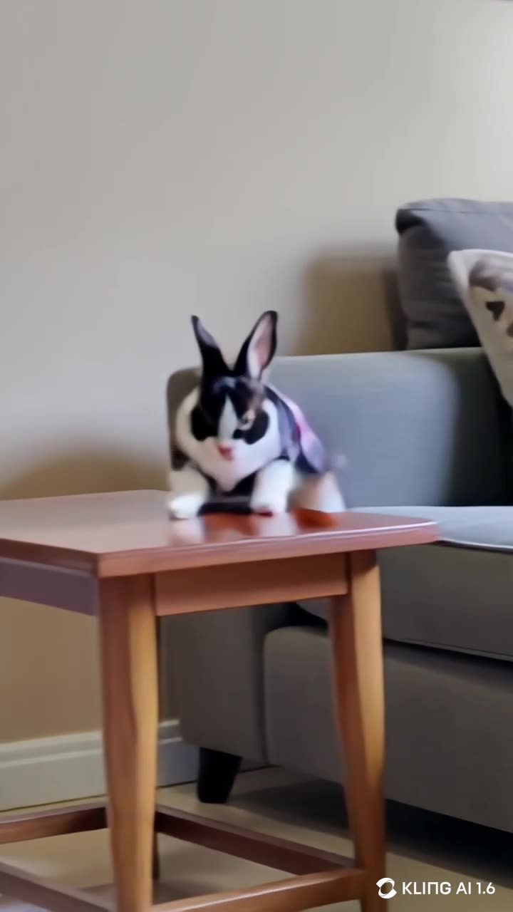 baby Rabbit caught in my bed trying to escape