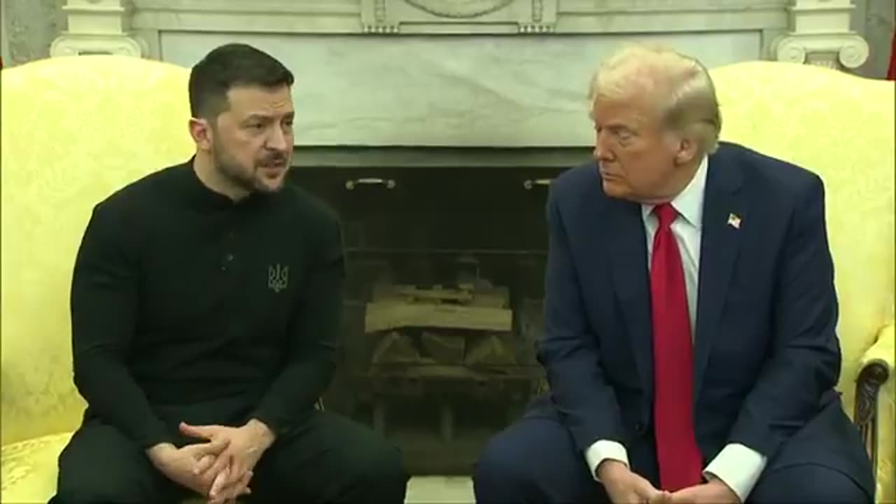 🔥FIREWORKS AT THE WHITE HOUSE BETWEEN TRUMP & ZELENSKY