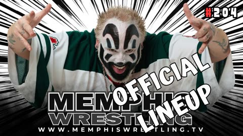 OFFICIAL LINEUP Memphis Wrestling, Episode 204