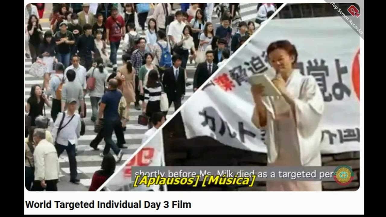 WORLDS BIGGEST TARGETED INDIVIDUAL PROTEST - WAS IN TOKYO JAPAN 2020