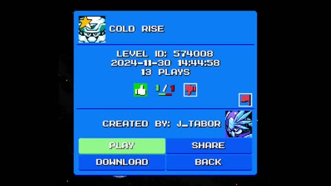 Mega Man Maker Level Highlight: "Cold Rise" by J_Tabor