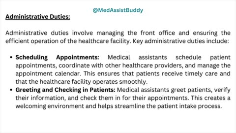 FREE MEDICAL ASSISTANT LESSON - MedAssist Buddy Lesson 1: What is Medical Assisting?