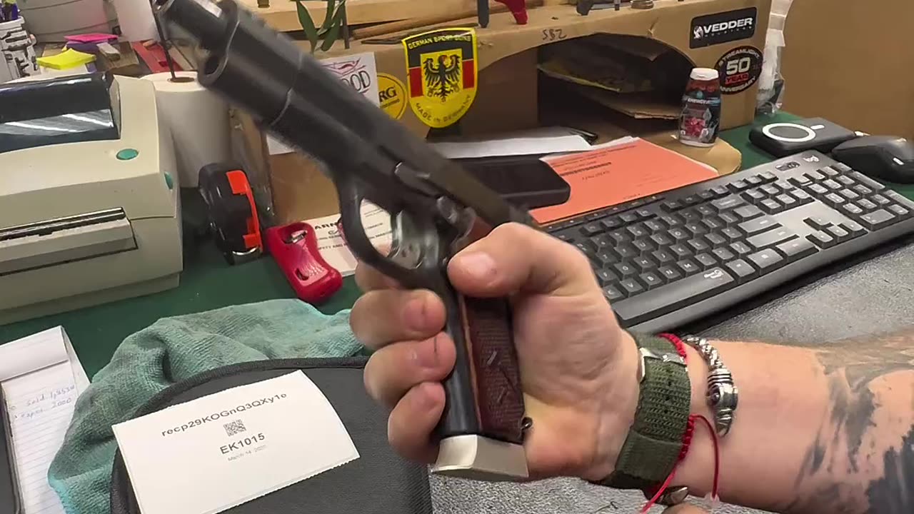 Cugir TT33C chambered in 7.62x25mm Takorev