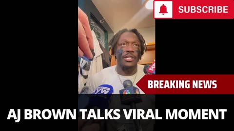 AJ Brown Speaks Out On Reading Book On Sideline