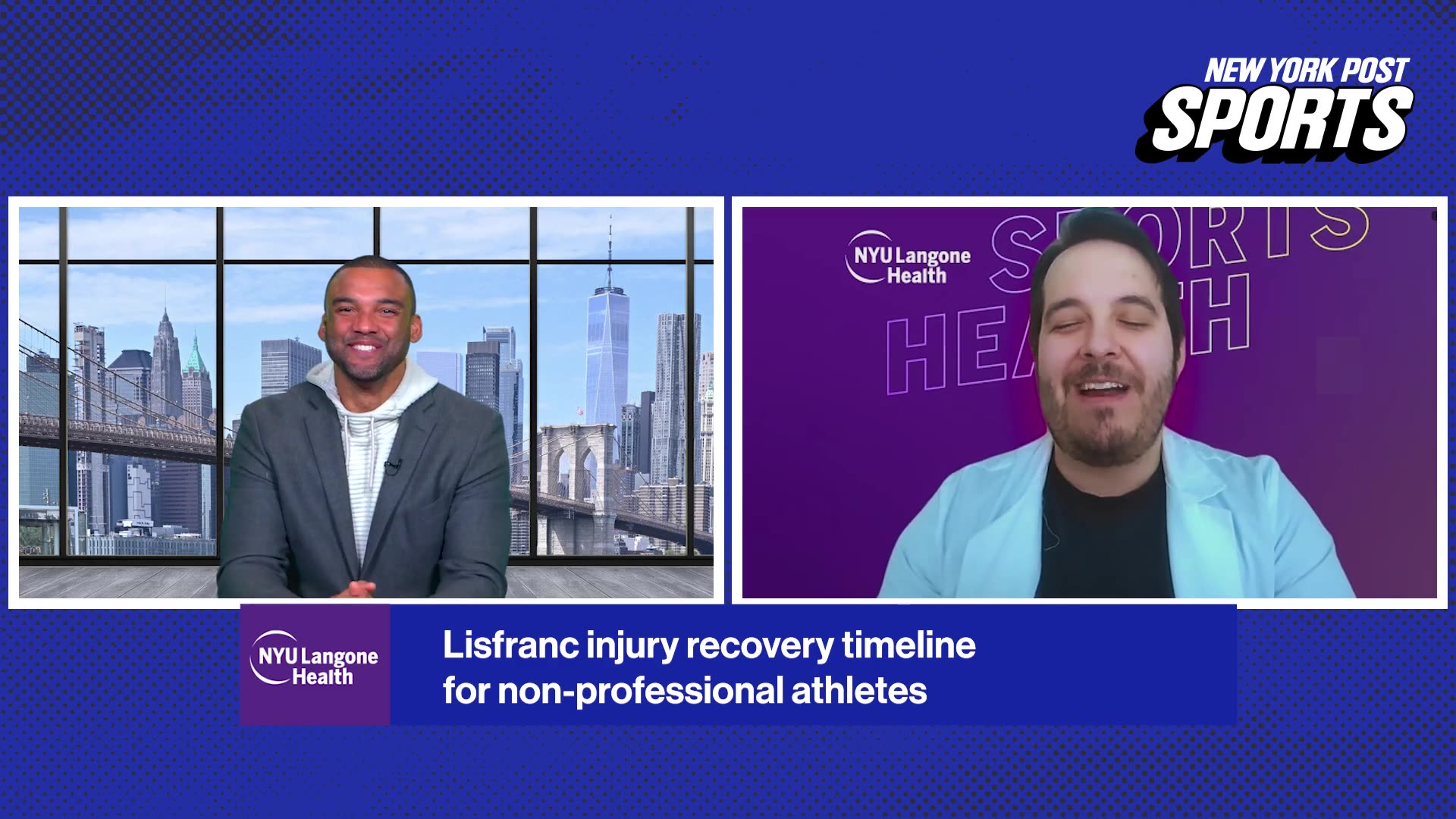 NYU Langone's Daniel J. Kaplan, MD explains Andrew Thomas' recovery from Lisfranc surgery