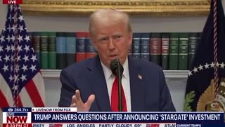 Trump Answers Question On January 6 Pardons