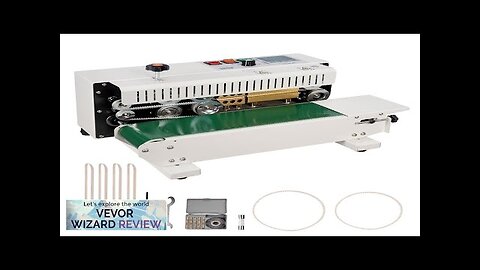 VEVOR Continuous Bag Band Sealing Machine Horizontal Band Sealer Carbon Steel Review